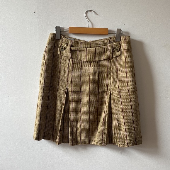 VINTAGE PLAID SKIRT SUIT - Picture 7 of 12